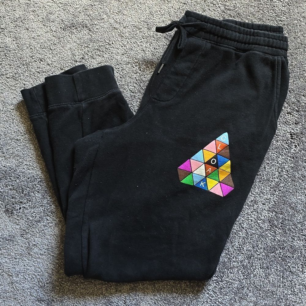 CLOAK PR PRISM Jogger Sweatpants Pants Size L HTF